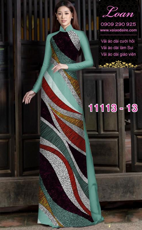 Vải áo dài hoa 3D Vải áo dài hoa 3D