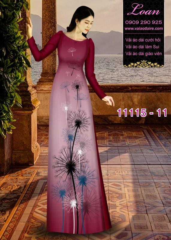 Vải áo dài hoa 3D Vải áo dài hoa 3D