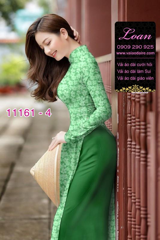 Vải áo dài hoa nhí