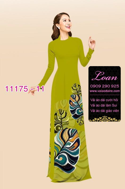 Vải áo dài hoa 3D