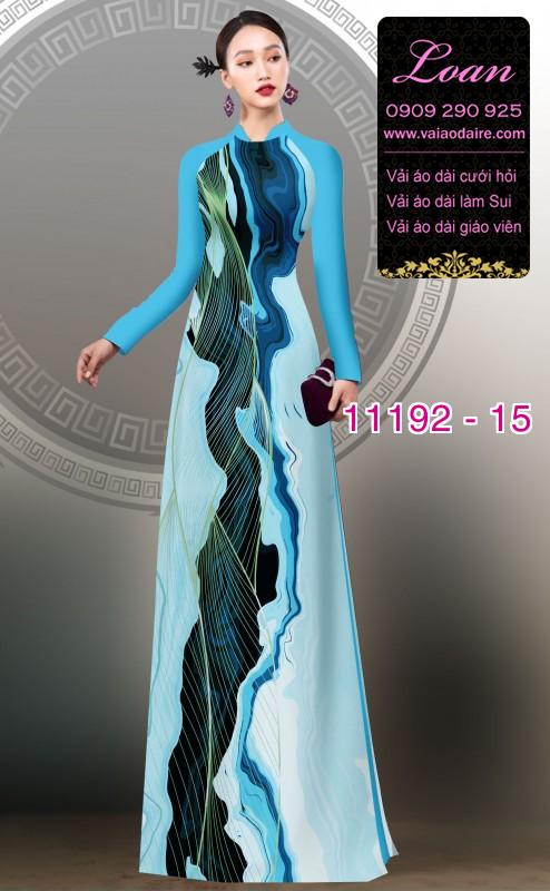 Vải áo dài hoa 3D Vải áo dài hoa 3D
