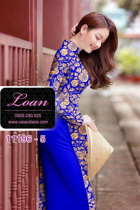 Vải áo dài hoa đều Vải áo dài hoa đều