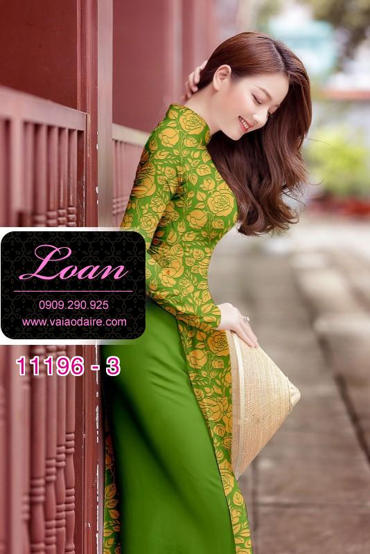 Vải áo dài hoa đều Vải áo dài hoa đều