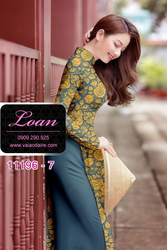 Vải áo dài hoa đều Vải áo dài hoa đều