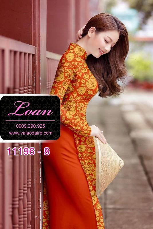 Vải áo dài hoa đều Vải áo dài hoa đều