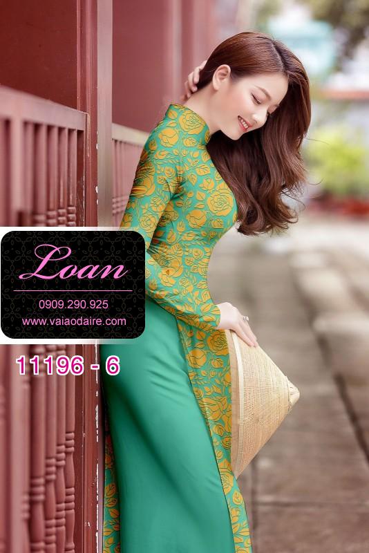 Vải áo dài hoa đều Vải áo dài hoa đều