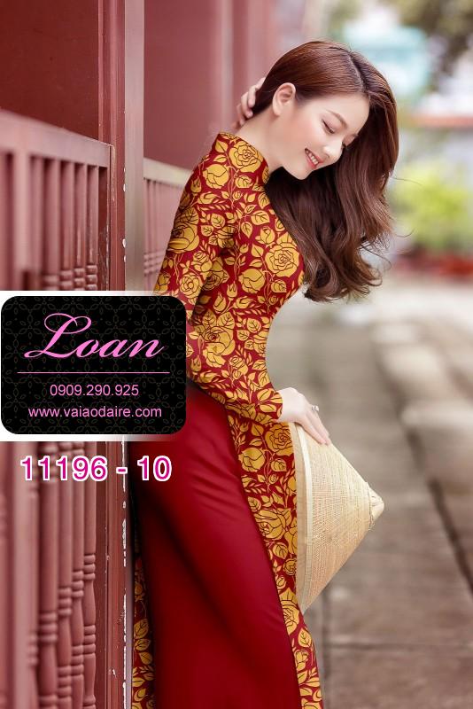 Vải áo dài hoa đều Vải áo dài hoa đều