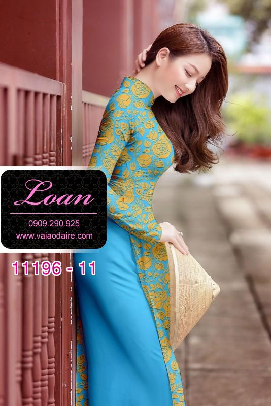 Vải áo dài hoa đều Vải áo dài hoa đều