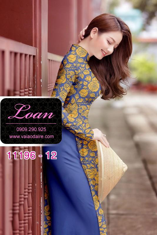 Vải áo dài hoa đều Vải áo dài hoa đều