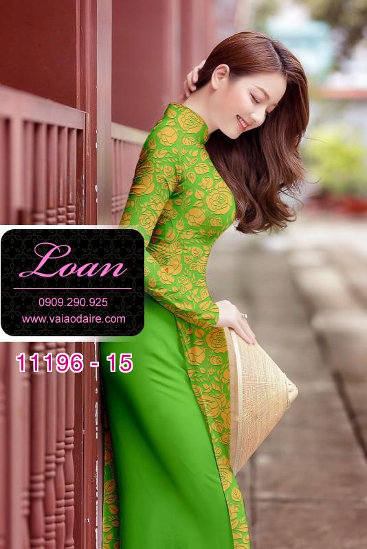 Vải áo dài hoa đều Vải áo dài hoa đều