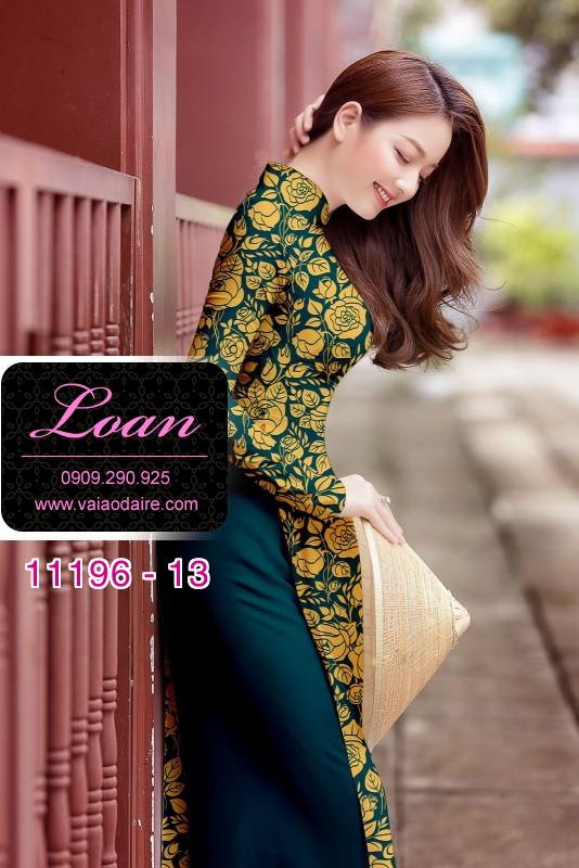 Vải áo dài hoa đều Vải áo dài hoa đều