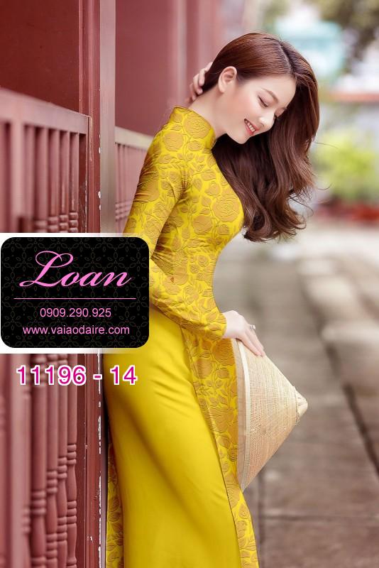 Vải áo dài hoa đều Vải áo dài hoa đều