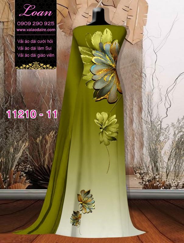 Vải áo dài hoa 3D Vải áo dài hoa 3D