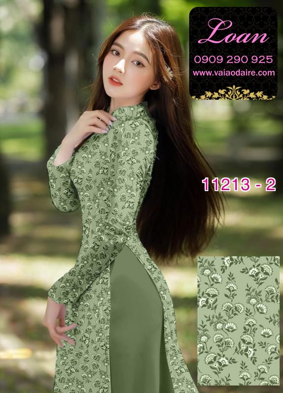 Vải áo dài hoa nhí Vải áo dài hoa nhí