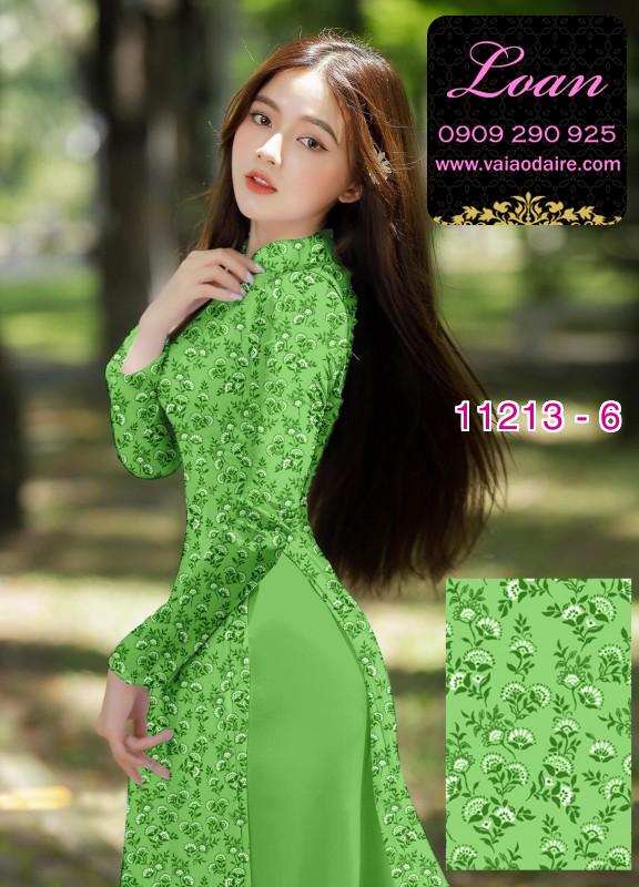 Vải áo dài hoa nhí Vải áo dài hoa nhí