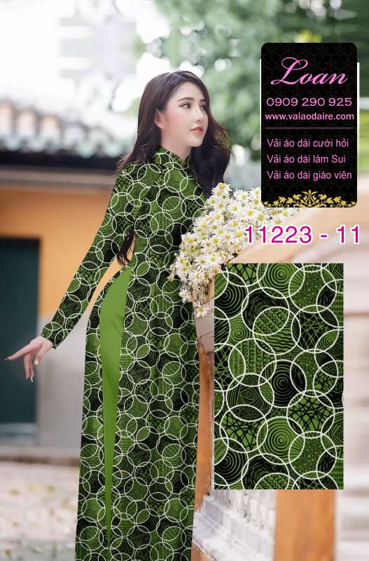 Vải áo dài hoa nhỏ Vải áo dài hoa nhỏ