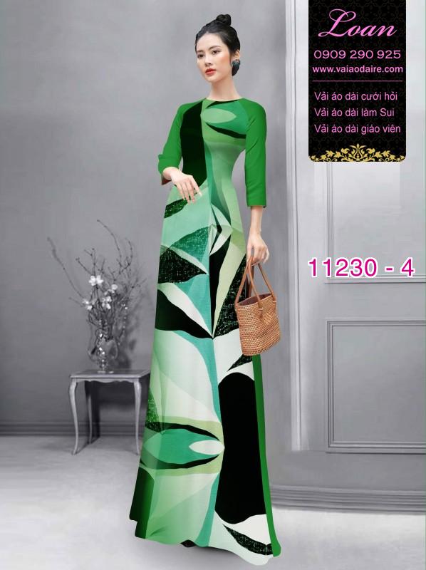 Vải áo dài lập thể