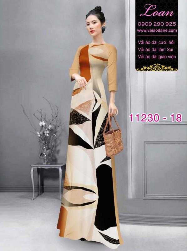 Vải áo dài lập thể