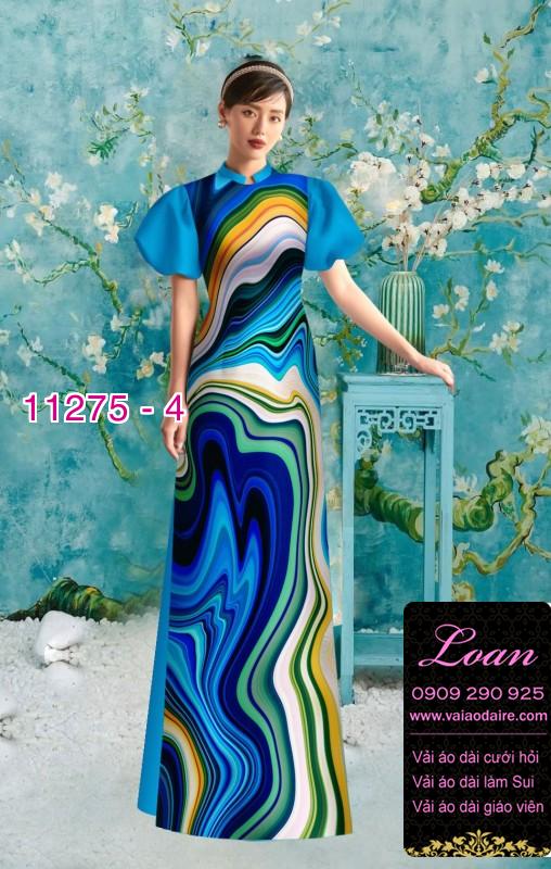 Vải áo dài lập thể