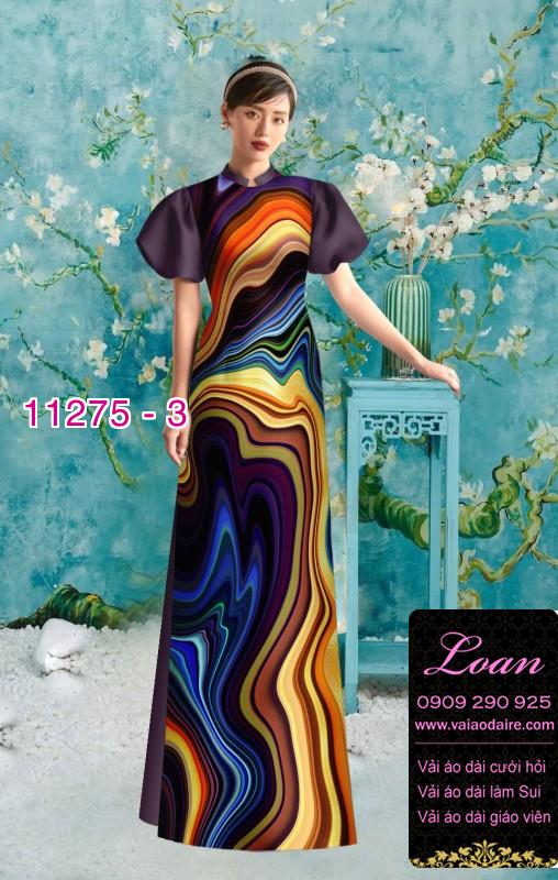 Vải áo dài lập thể