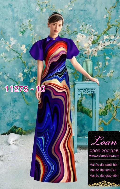 Vải áo dài lập thể