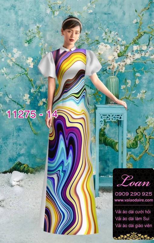 Vải áo dài lập thể