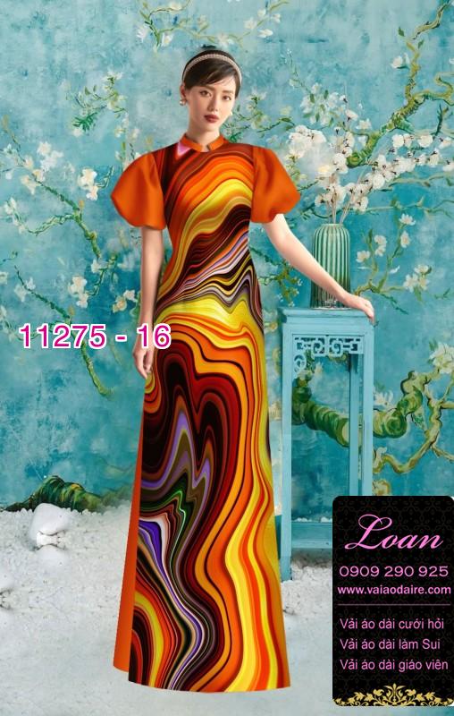 Vải áo dài lập thể