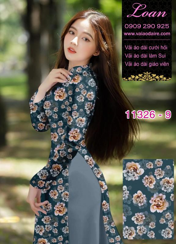 Vải áo dài hoa nguyên áo Vải áo dài hoa nguyên áo