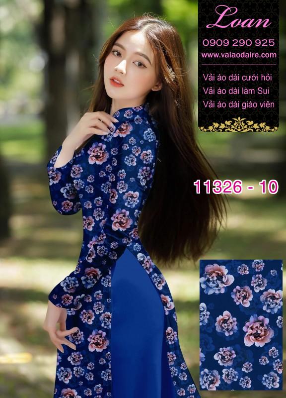 Vải áo dài hoa nguyên áo Vải áo dài hoa nguyên áo