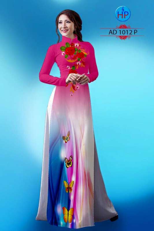 Vải áo dài màu sắc pha trộn