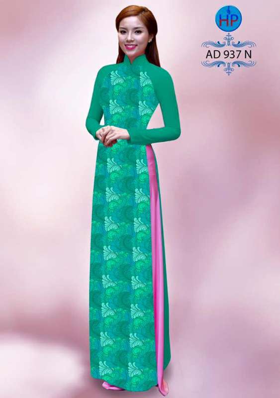 Vải áo dài hoa nhỏ