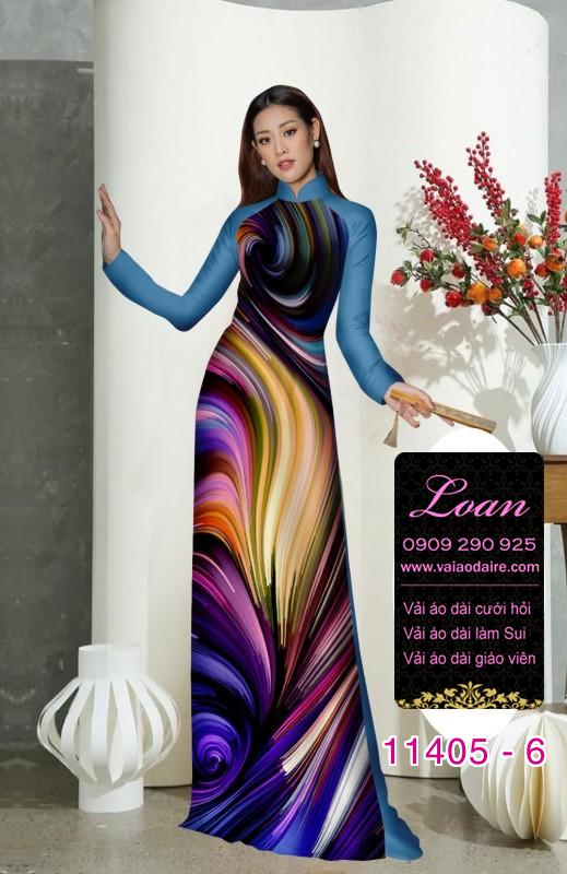 Vải áo dài lập thể