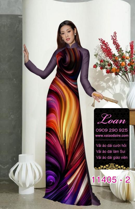 Vải áo dài lập thể