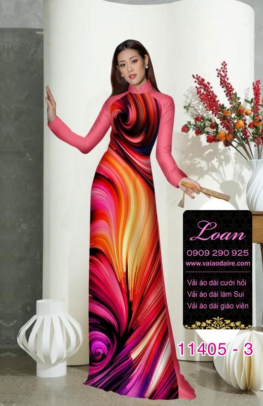 Vải áo dài lập thể