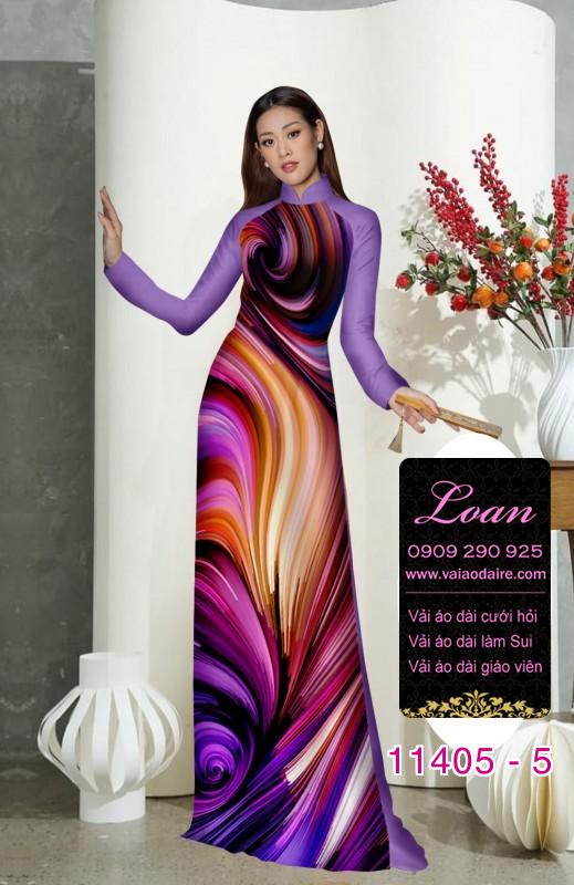 Vải áo dài lập thể