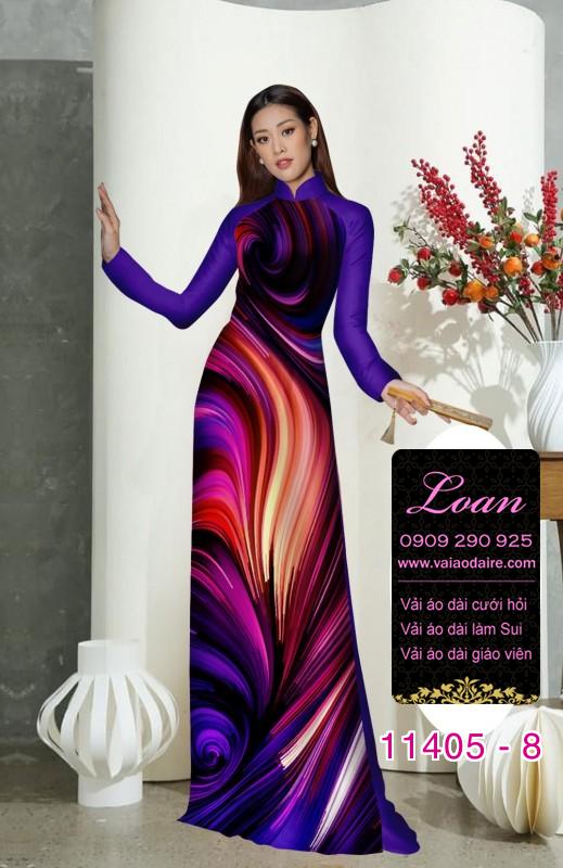 Vải áo dài lập thể