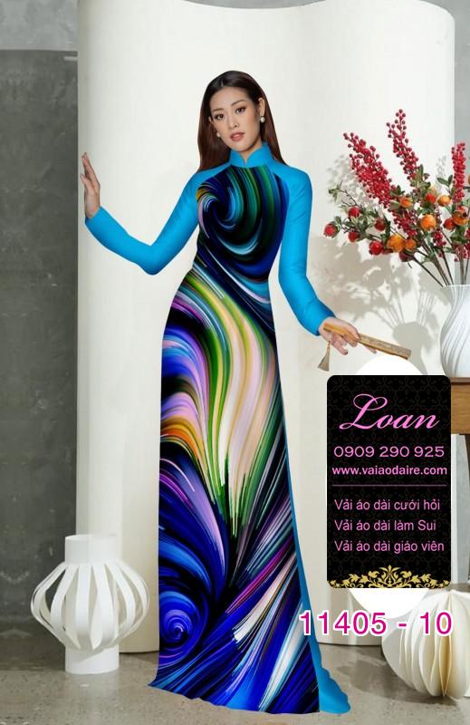 Vải áo dài lập thể