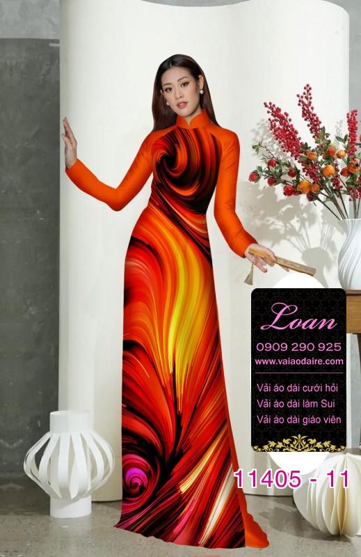 Vải áo dài lập thể