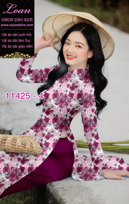 Vải áo dài hoa nguyên áo Vải áo dài hoa nguyên áo