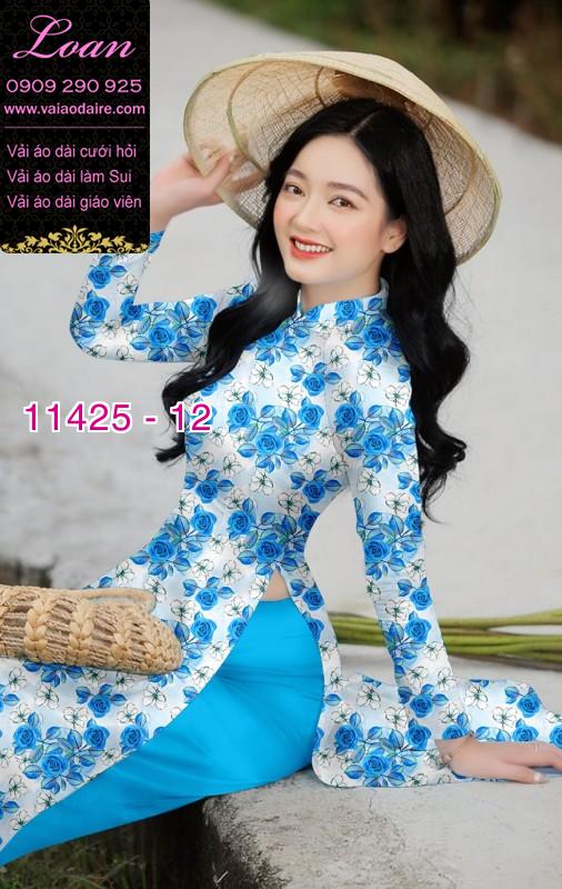Vải áo dài hoa nguyên áo Vải áo dài hoa nguyên áo