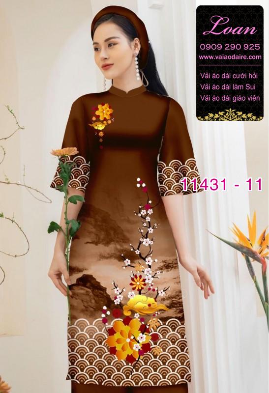 Vải áo dài cách tân tết