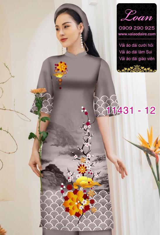 Vải áo dài cách tân tết