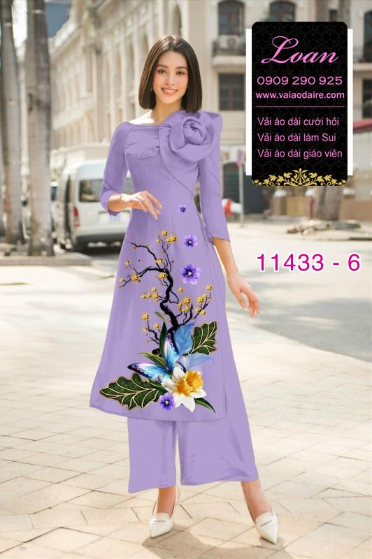 Vải áo dài cách tân tết