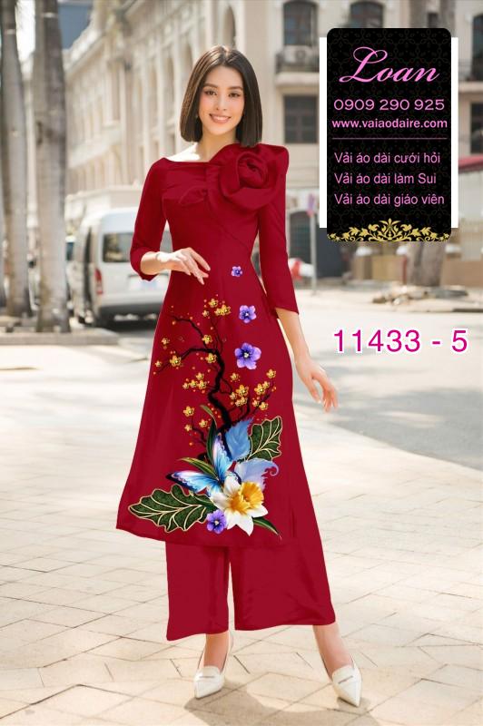Vải áo dài cách tân tết