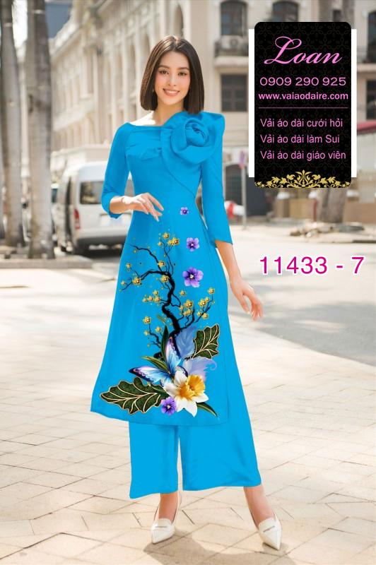 Vải áo dài cách tân tết