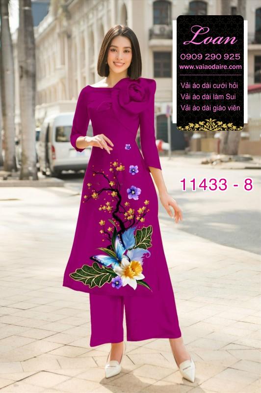 Vải áo dài cách tân tết
