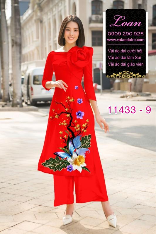 Vải áo dài cách tân tết