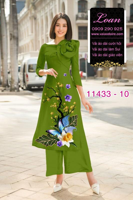 Vải áo dài cách tân tết