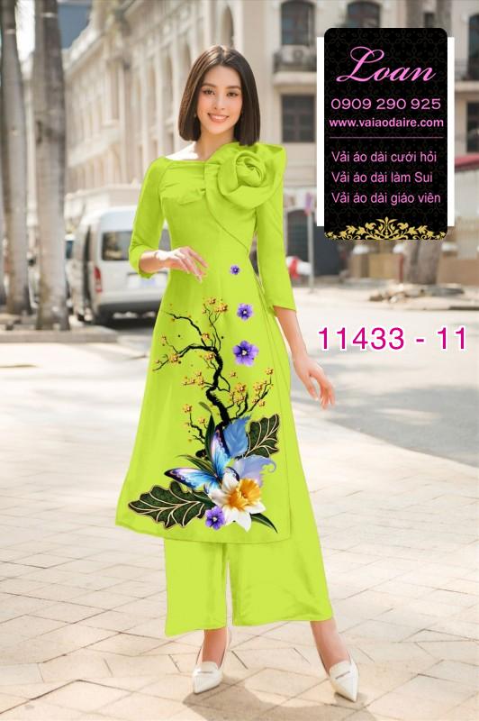 Vải áo dài cách tân tết