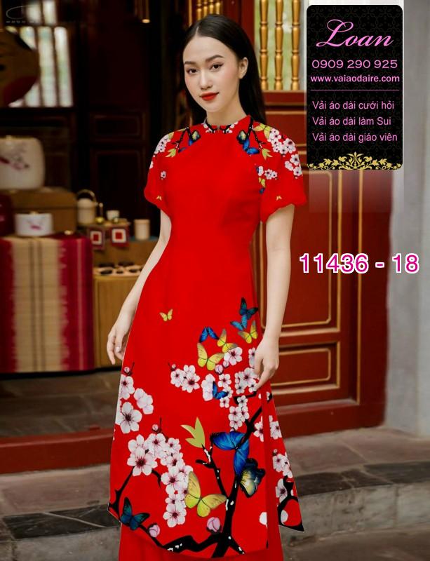 Vải áo dài cách tân tết